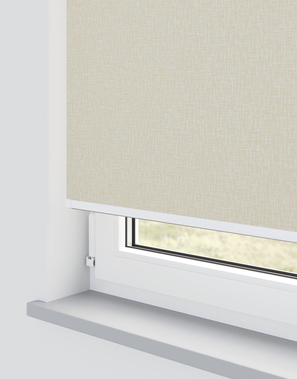 Monte Almond Electrical Roller Blind