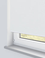 Monte Whitewash Electrical Roller Blind