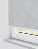 Noelle Silver Electrical Roller Blind