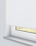 Ocho White Electrical Roller Blind