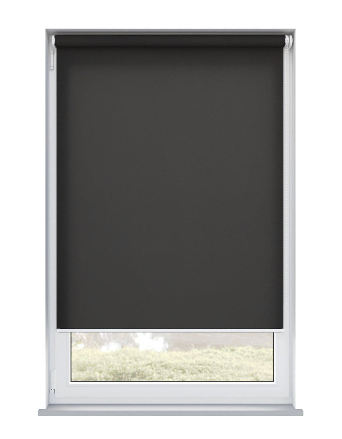 Palette Black Electrical Roller Blind
