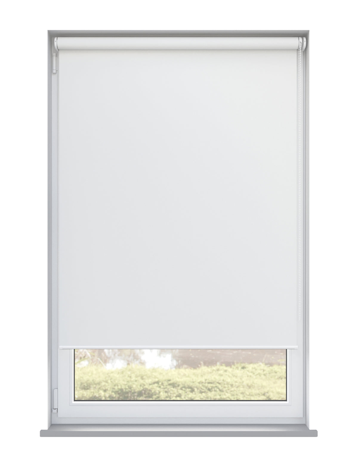 Panama Pro 1 White Roller Blind