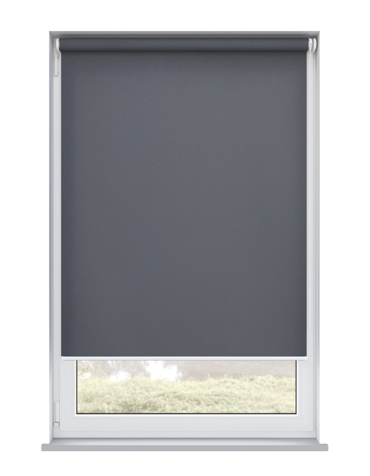 Palette Charcoal Electrical Roller Blind