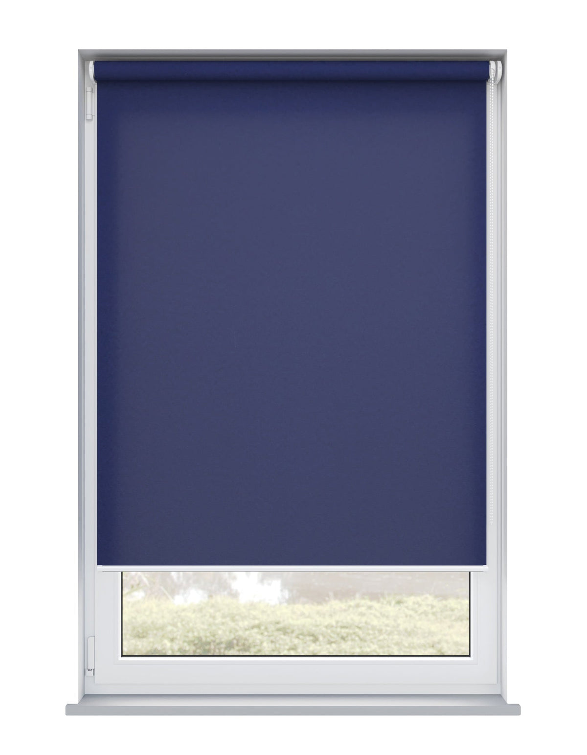 Palette Dark Blue Electrical Roller Blind