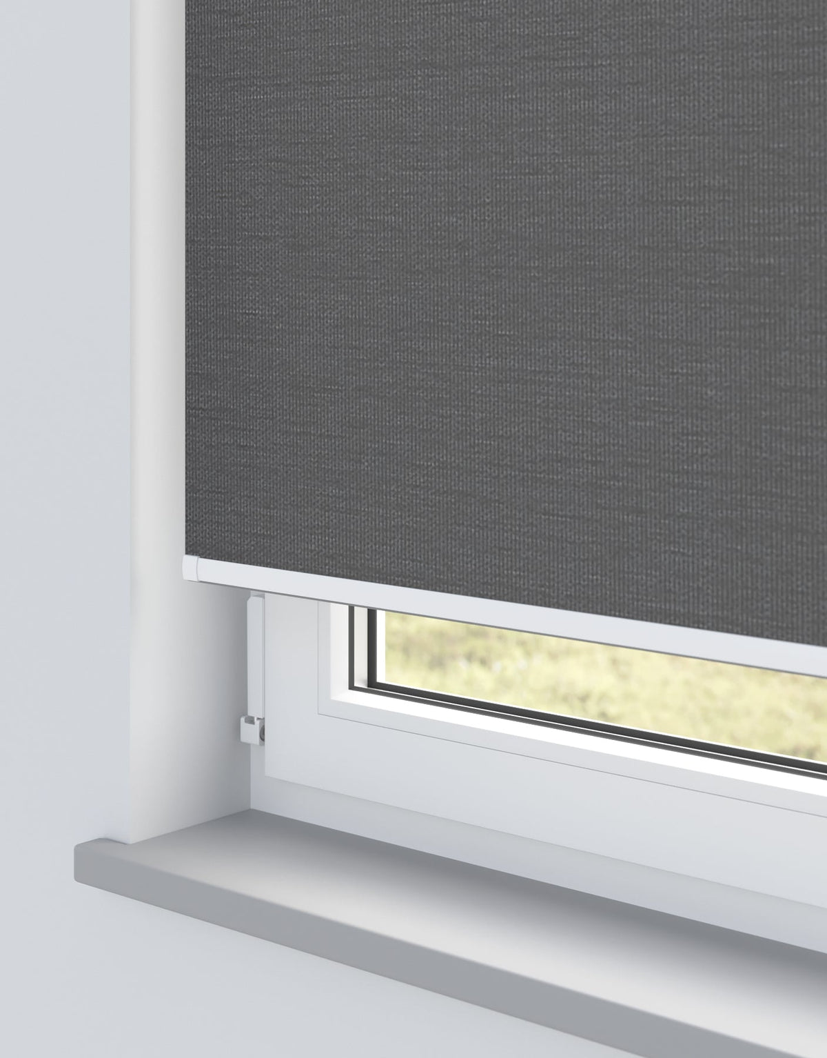 Panama Pro 3 Black Electrical Roller Blind