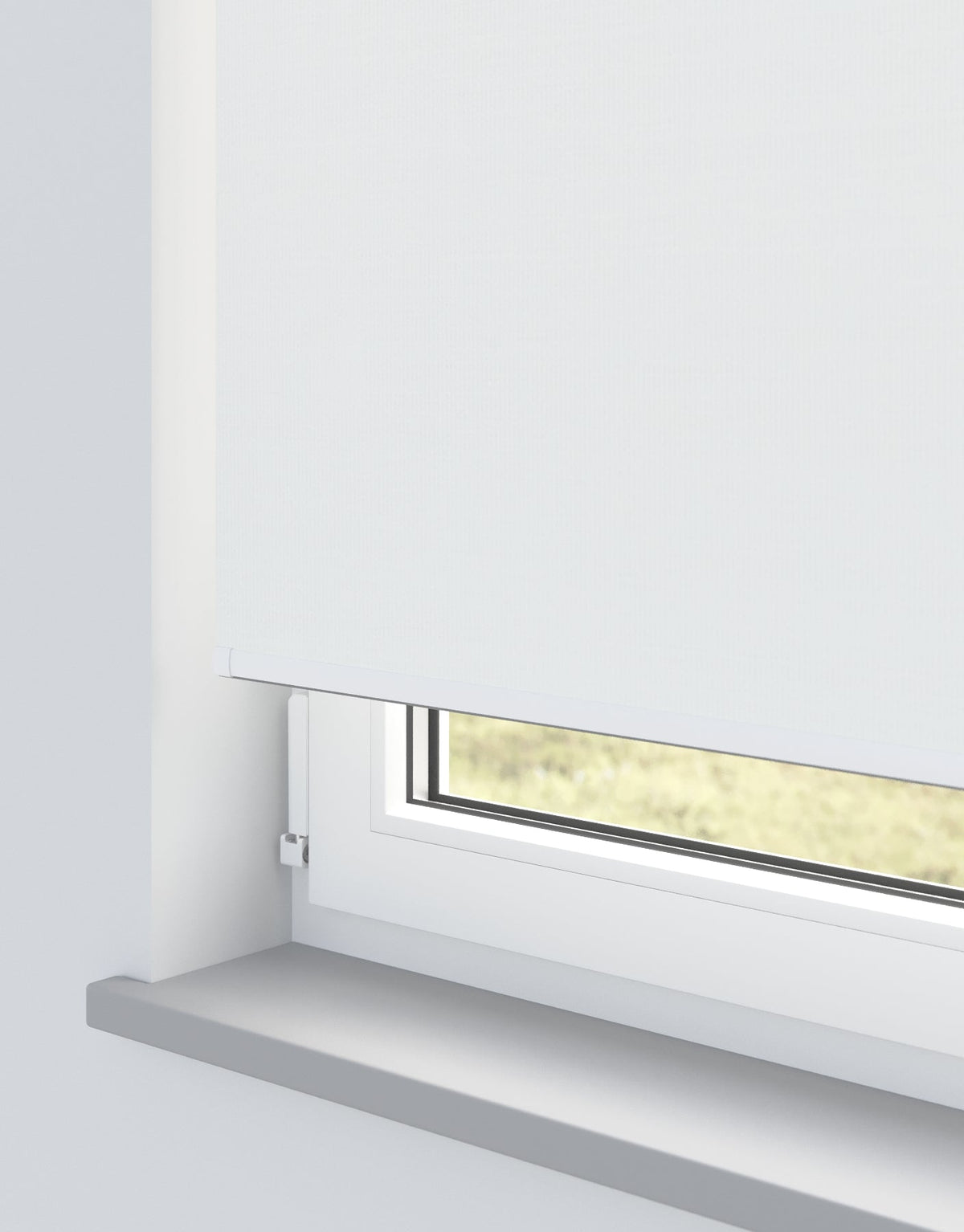 Panama Pro 3 White Electrical Roller Blind