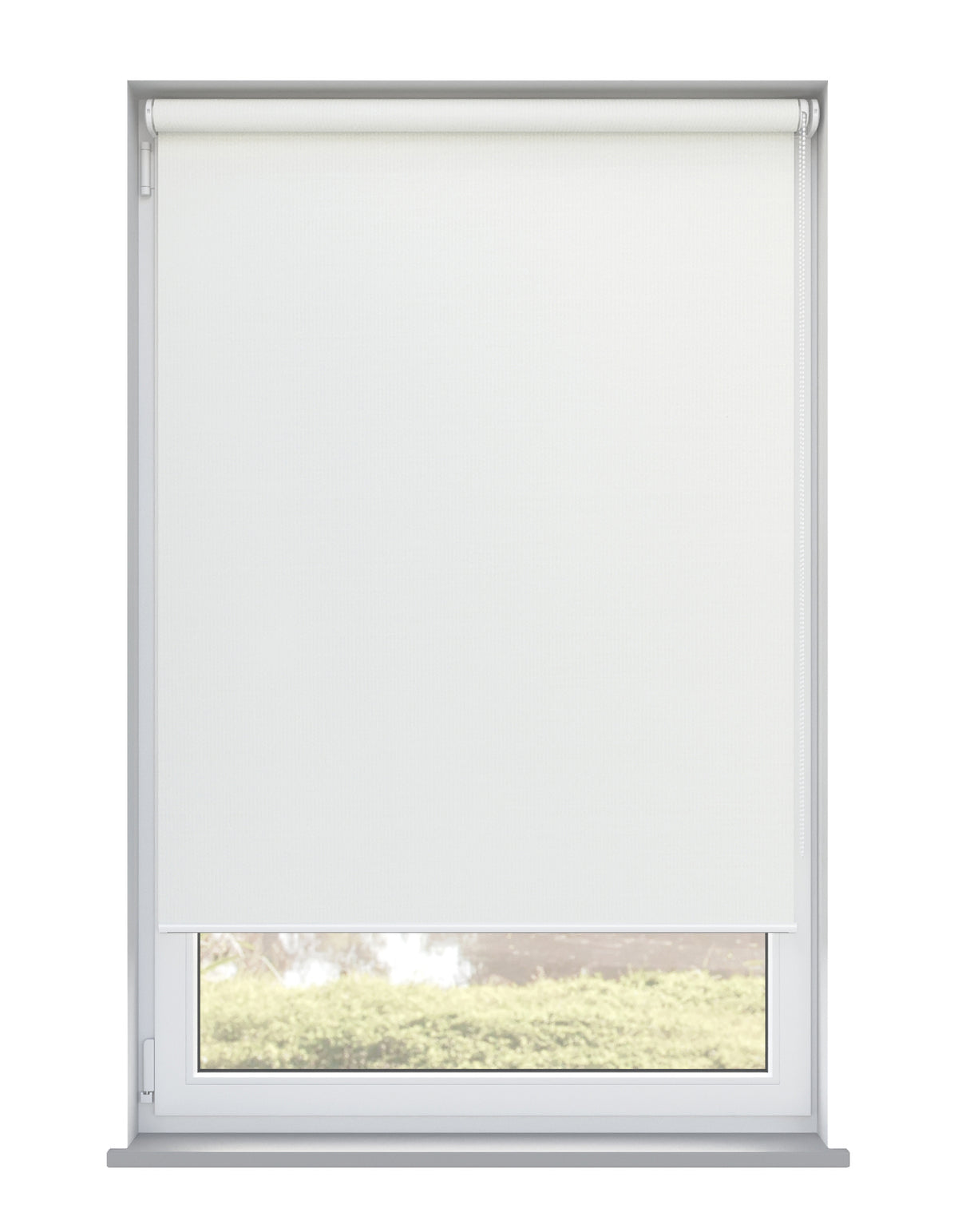 Panama Pro 3 White Roller Blind