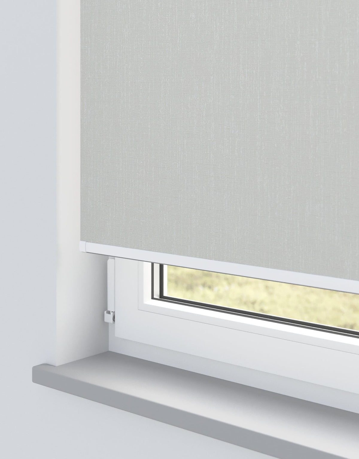 Perrie Oatmeal Electrical Roller Blind
