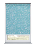Rex Teal Electrical Roller Blind