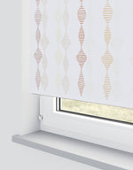 Romain Hazelnut Electrical Roller Blind
