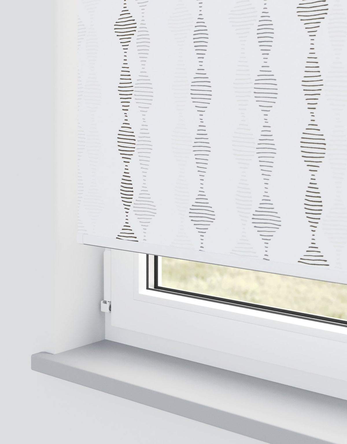 Romain Shadow Electrical Roller Blind