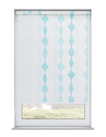 Romain Turquoisre Roller Blind
