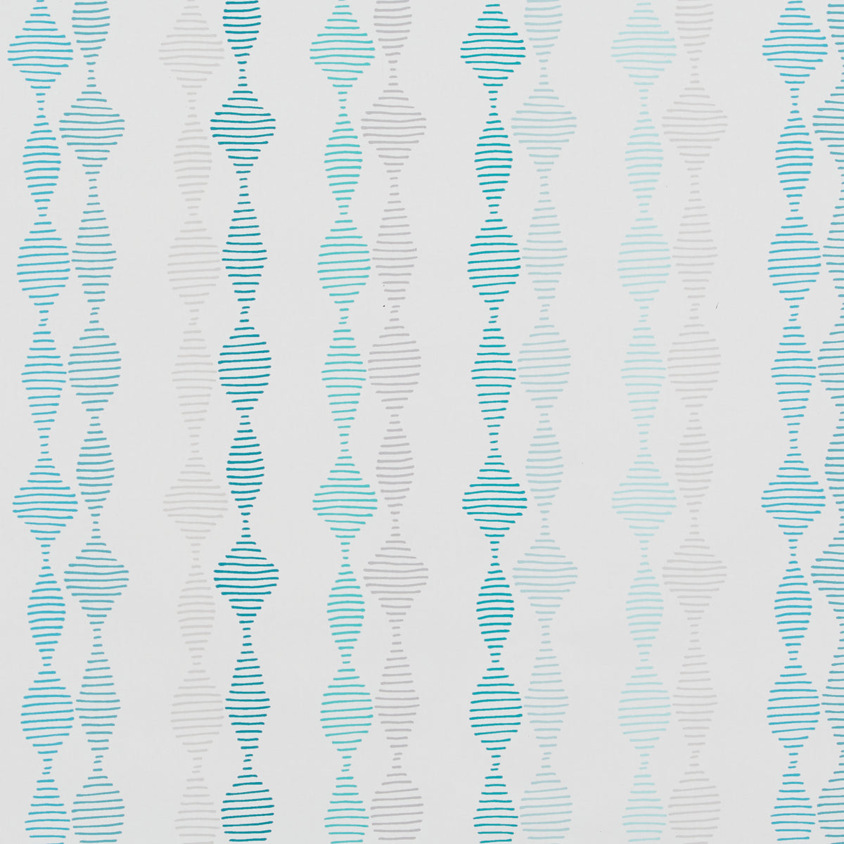 Romain Turquoisre Roller Blind