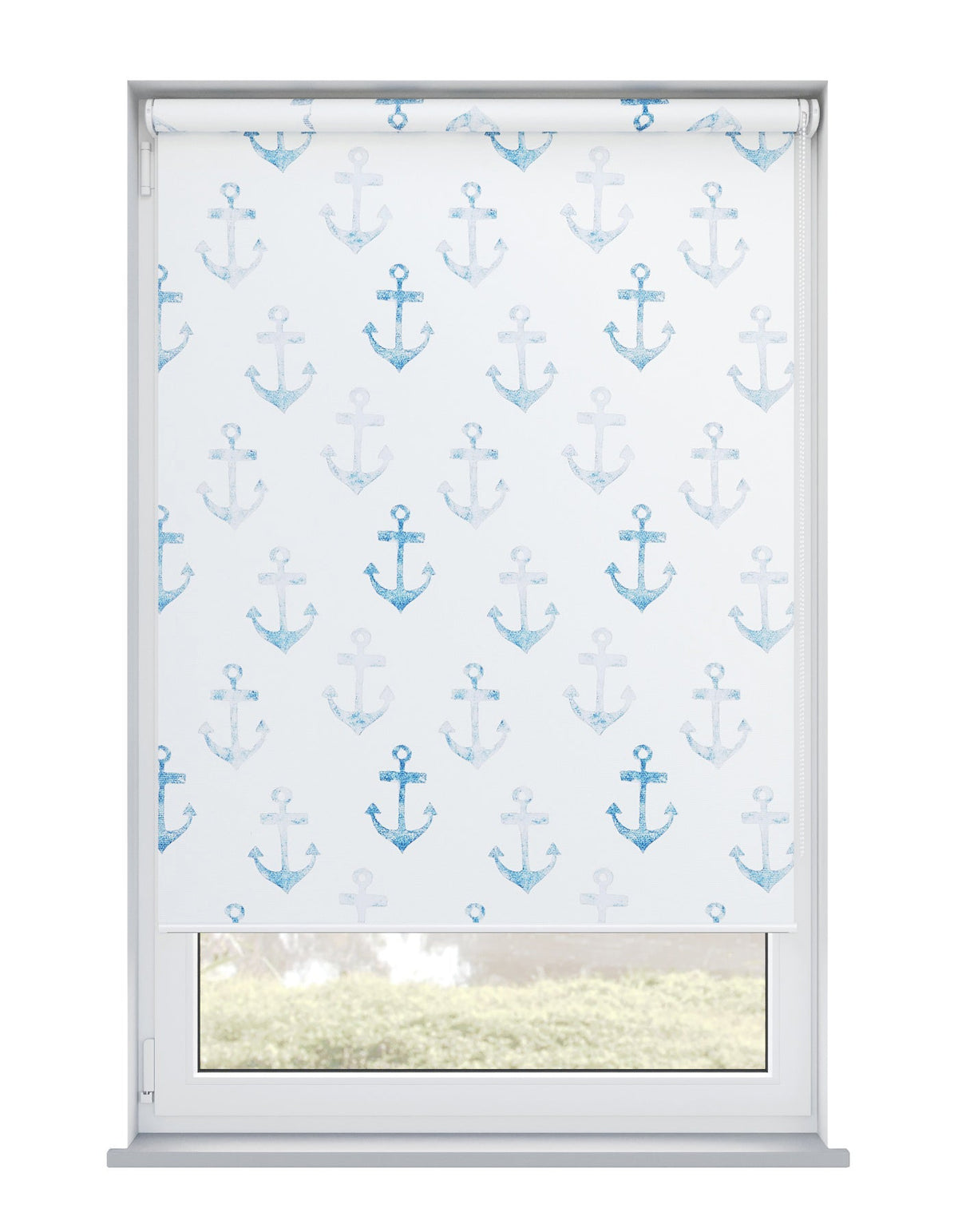 Sailor Indigo Electrical Roller Blind