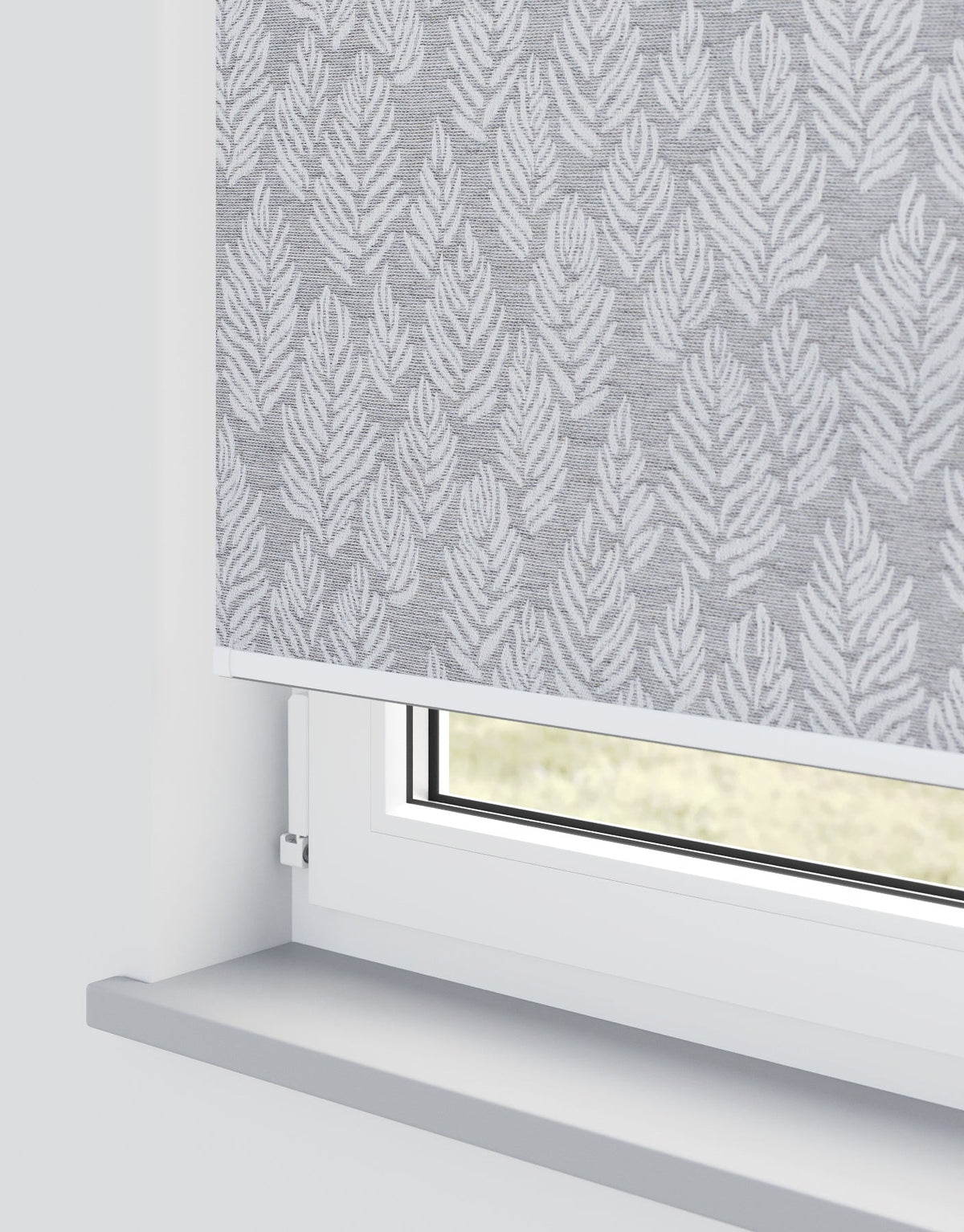 Sherwood Charcoal Electrical Roller Blind