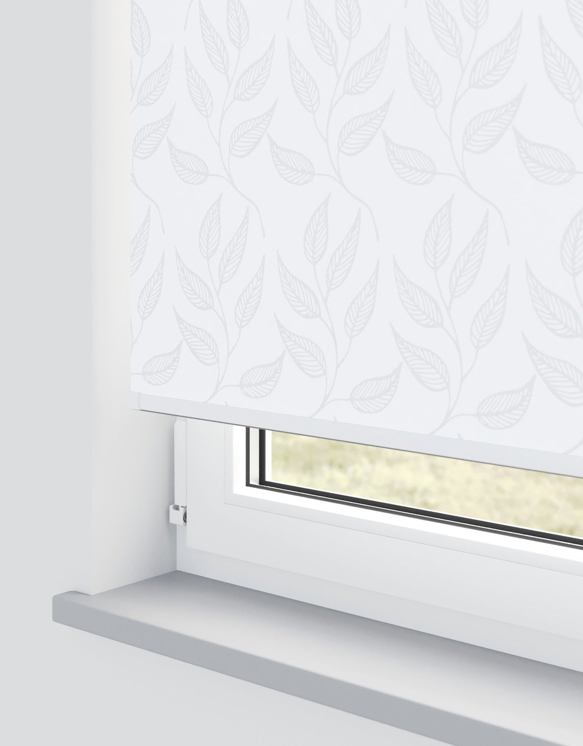 Sisi Soft Grey Electrical Roller Blind