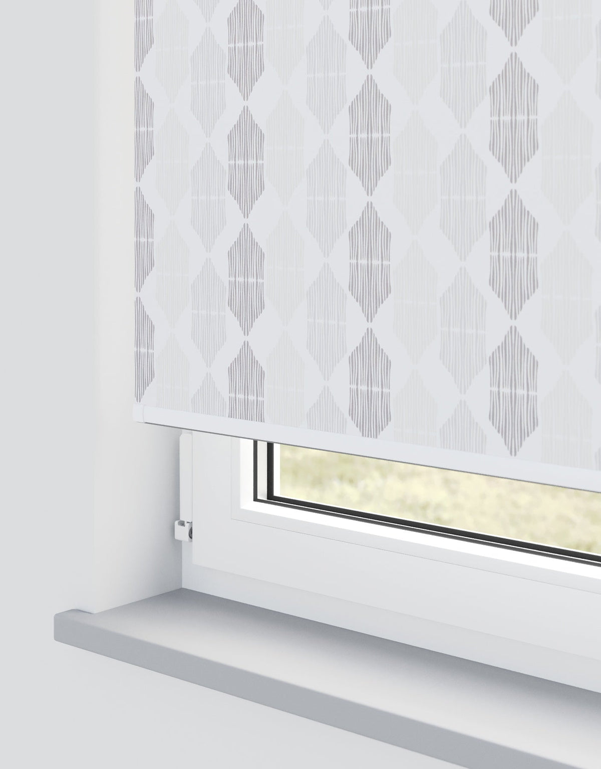 Sorrell Grey Electrical Roller Blind