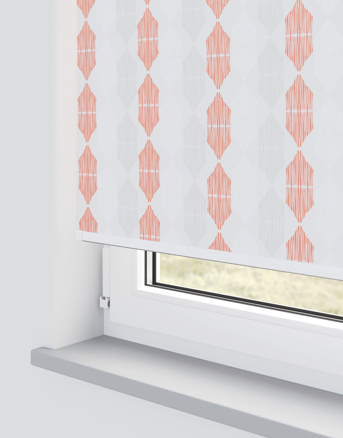 Sorrell Red Roller Blind