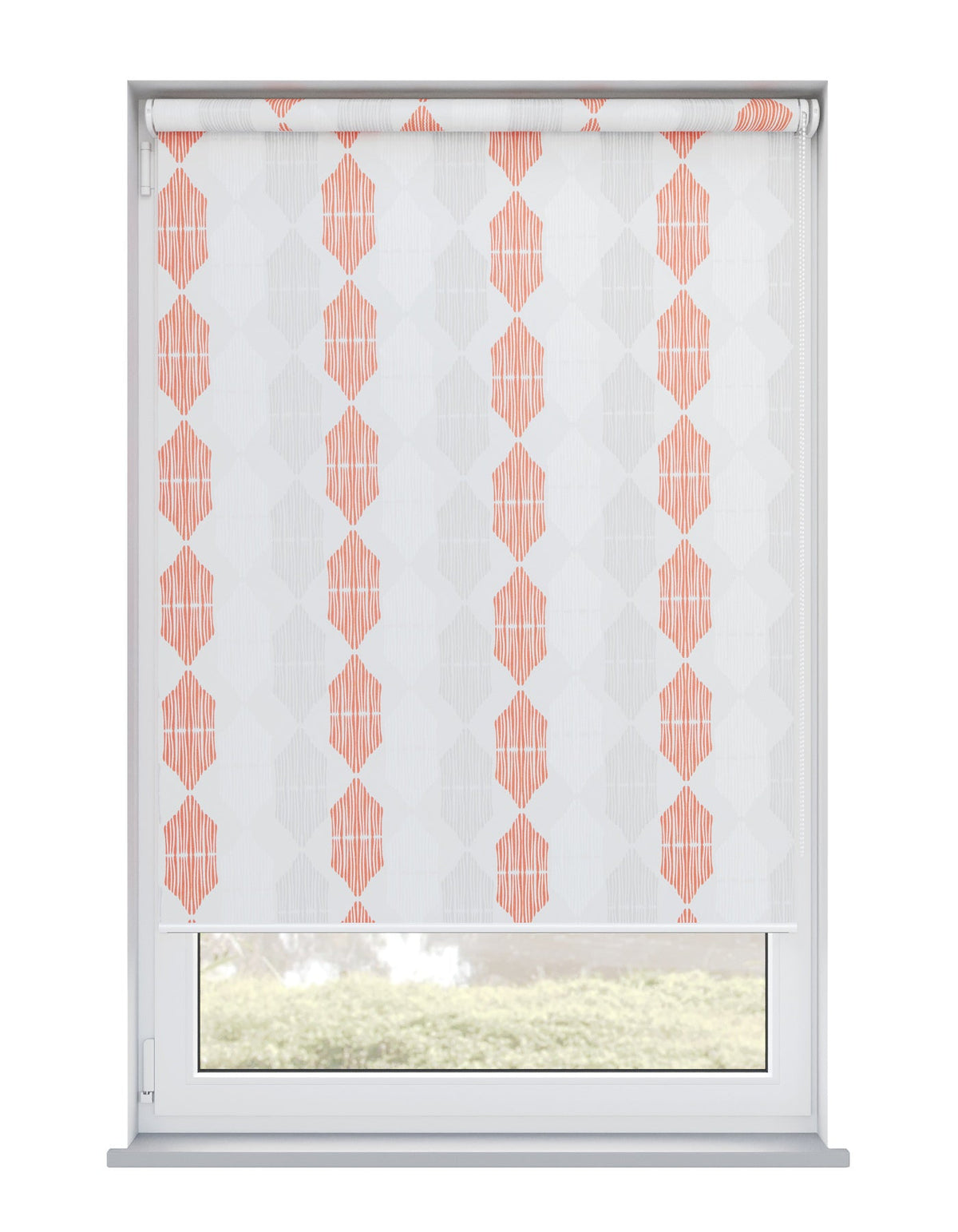 Sorrell Red Electrical Roller Blind