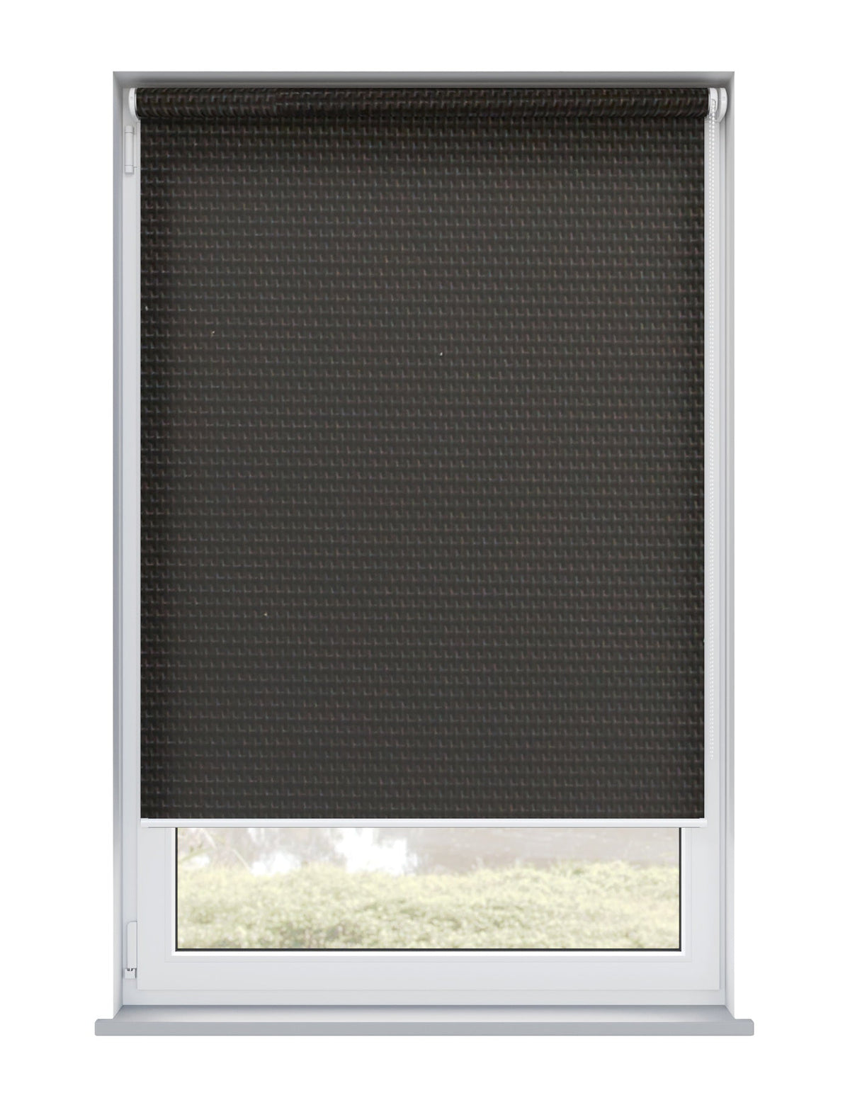 Urban Fr Black Electrical Roller Blind