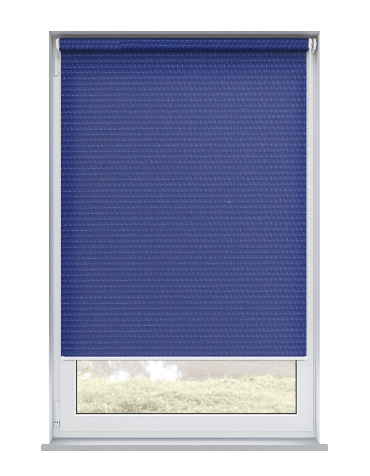 Urban Fr Blue Electrical Roller Blind