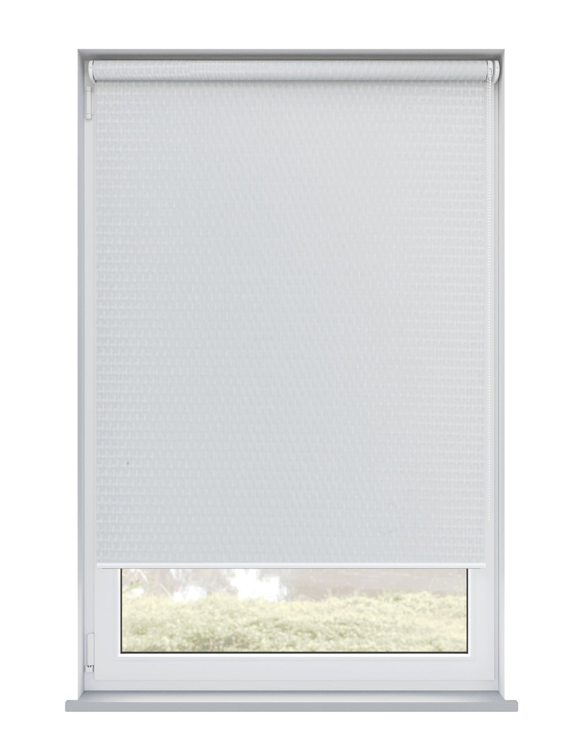 Urban Fr Grey Electrical Roller Blind