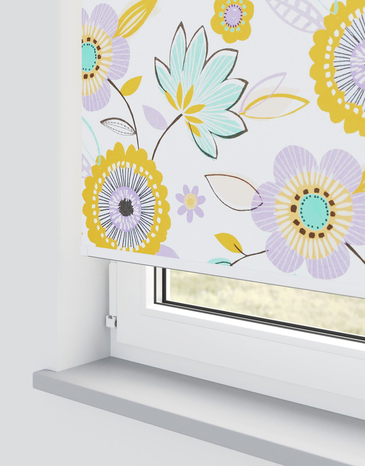 Valentina Blackout Amethyst Electrical Roller Blind