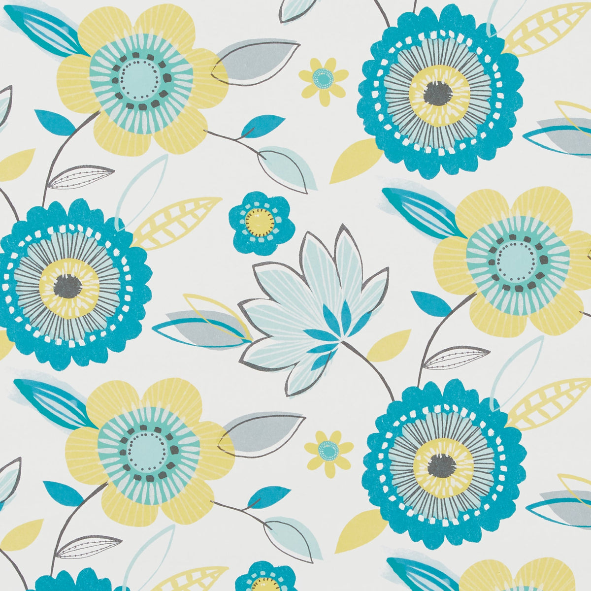 Valentina Teal Electrical Roller Blind