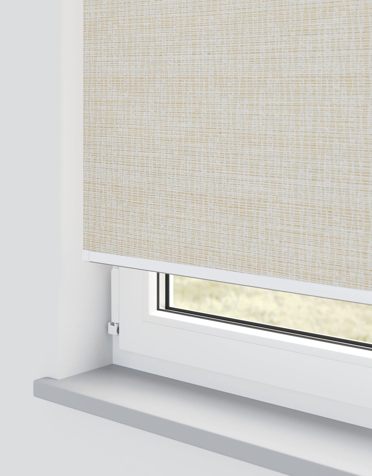 Venga Yellow Electrical Roller Blind