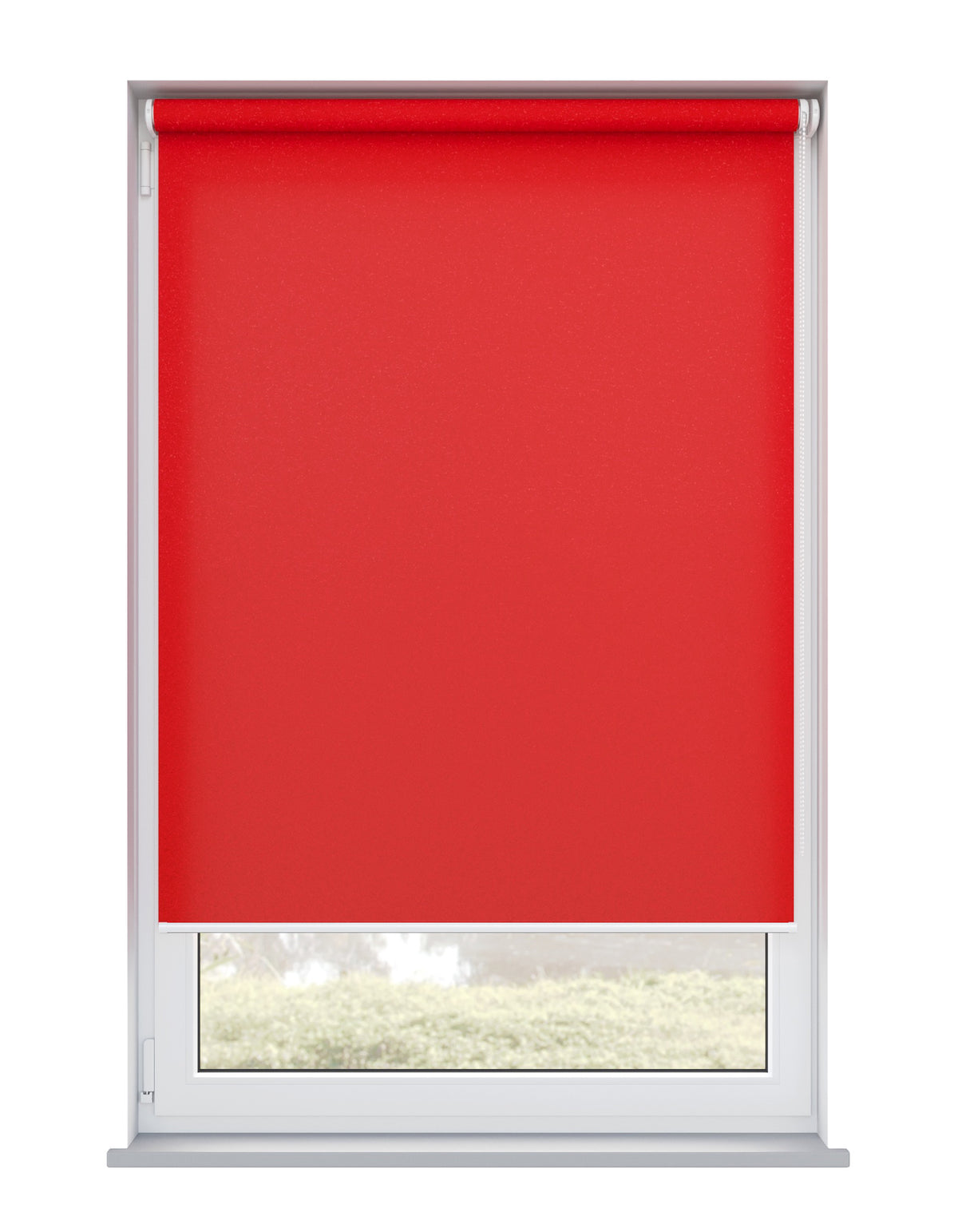 Zahra Red Roller Blind
