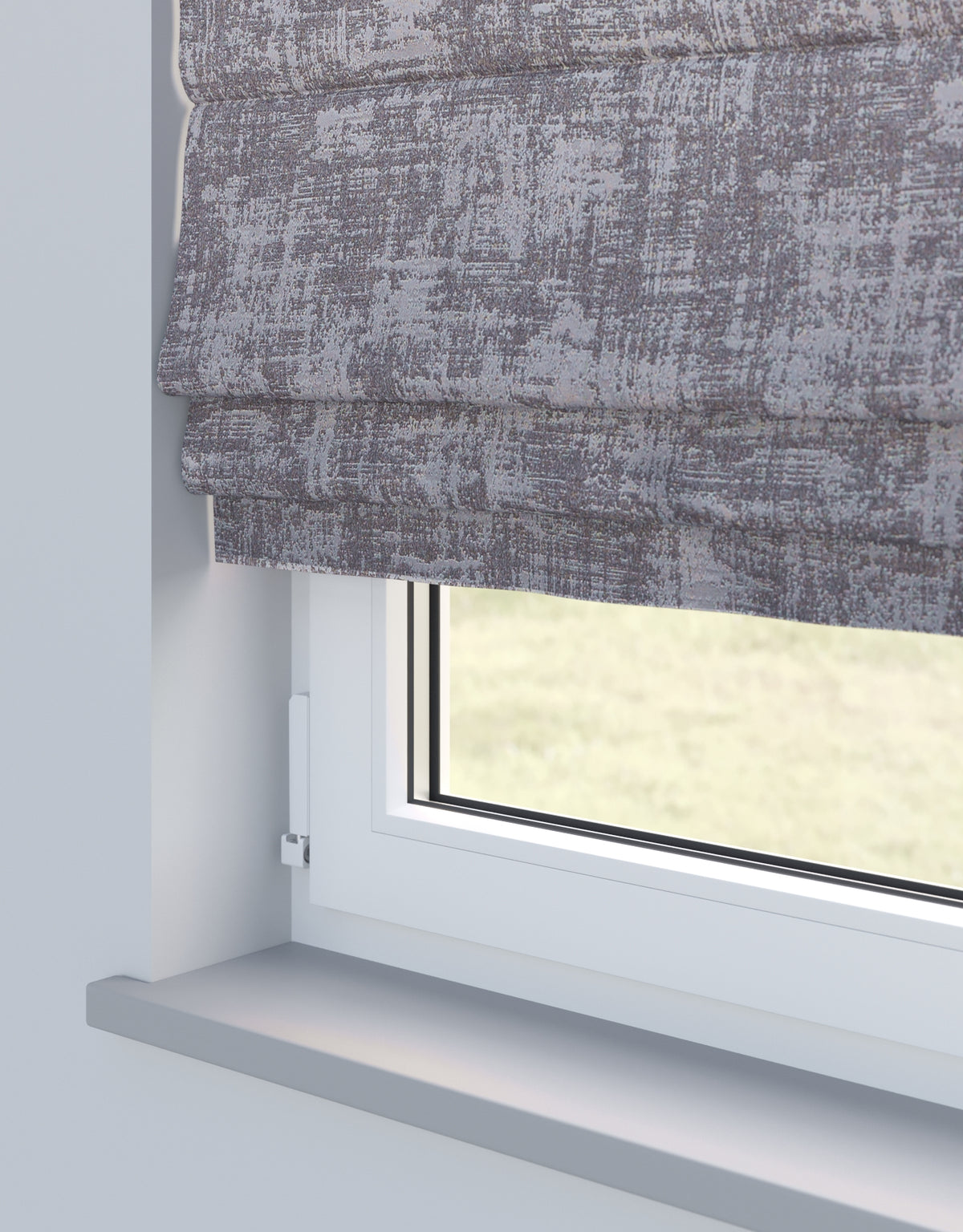 Arena Amora Charcoal Roman Blind