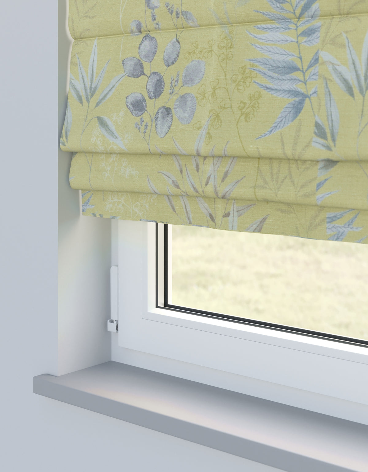 Arena Quinta Mustard Roman Blind
