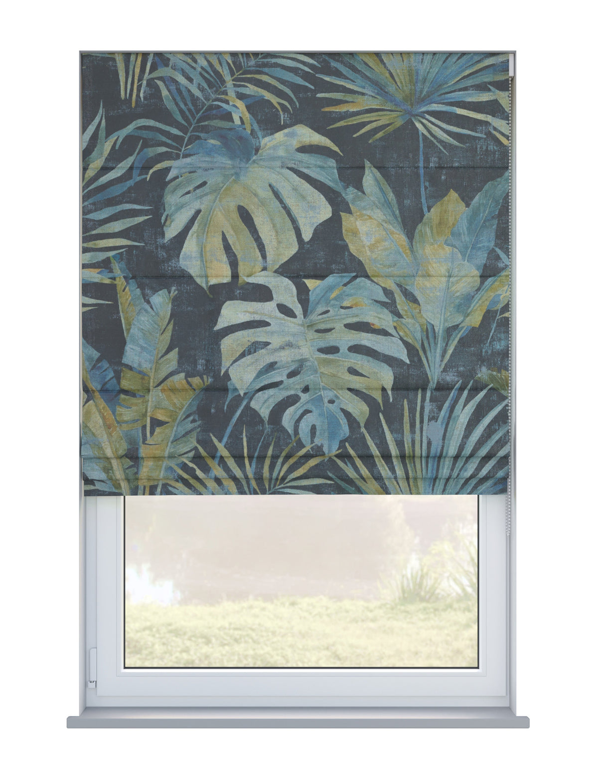 Arena Torazza Teal Roman Blind