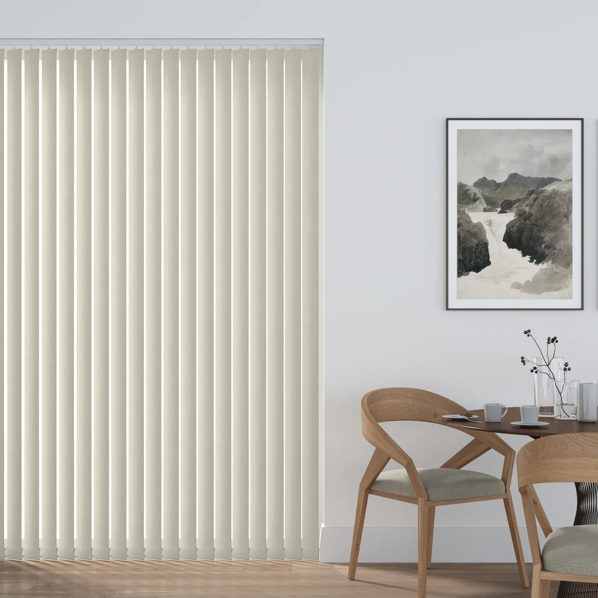 Banlight Duo Fr Calico Vertical Replacement Blind Slat