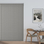 Linenweave Charcoal Vertical Blind