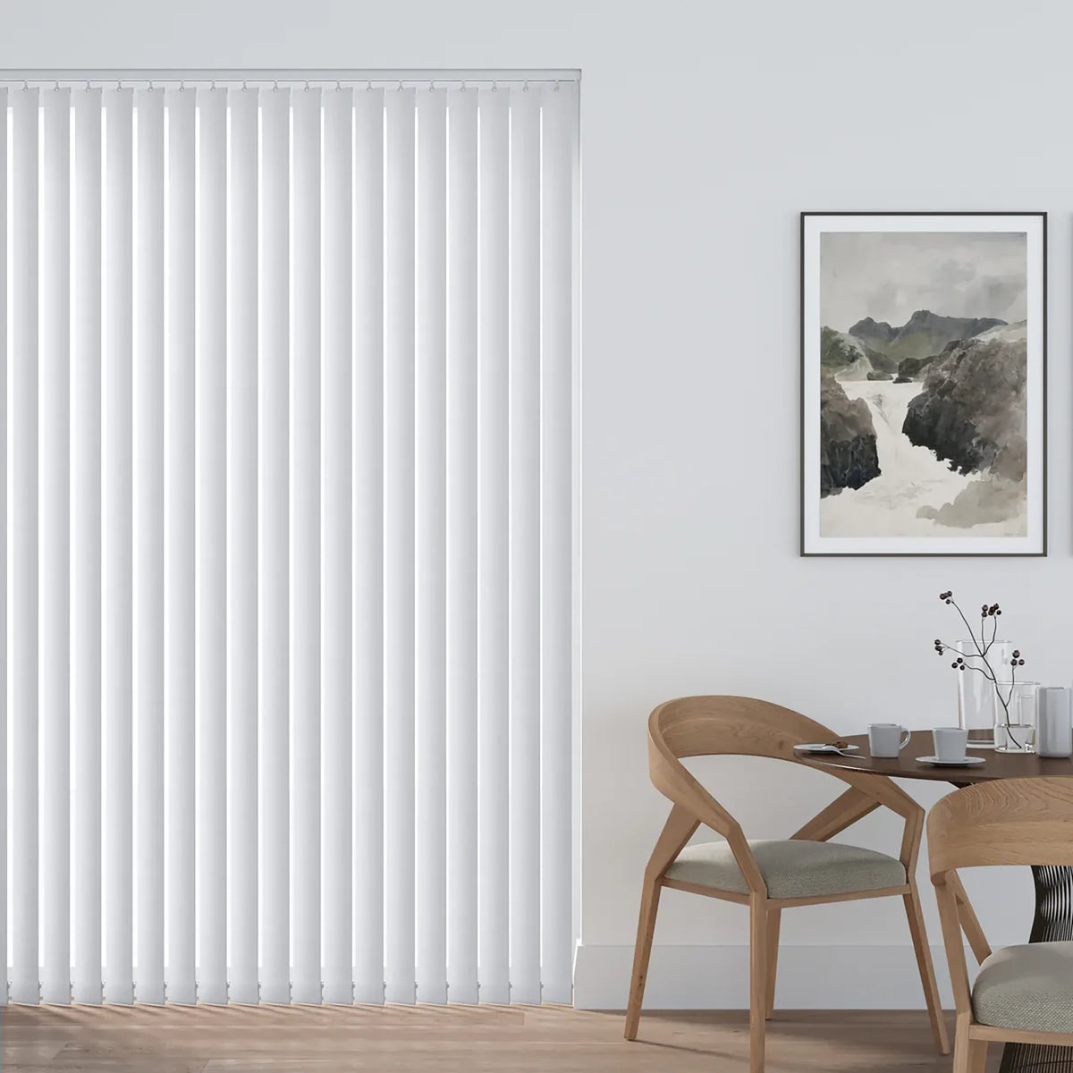 Marine White Vertical Replacement Blind Slat
