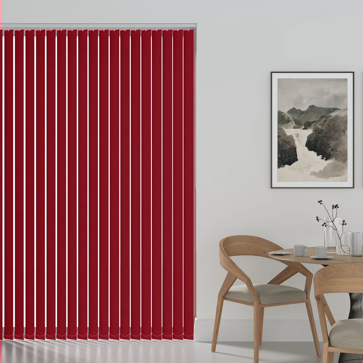 Palette Fr Redcurrant Vertical Replacement Blind Slat