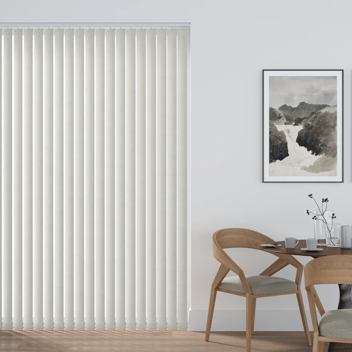 Reflection Fr Ecru Vertical Replacement Blind Slat