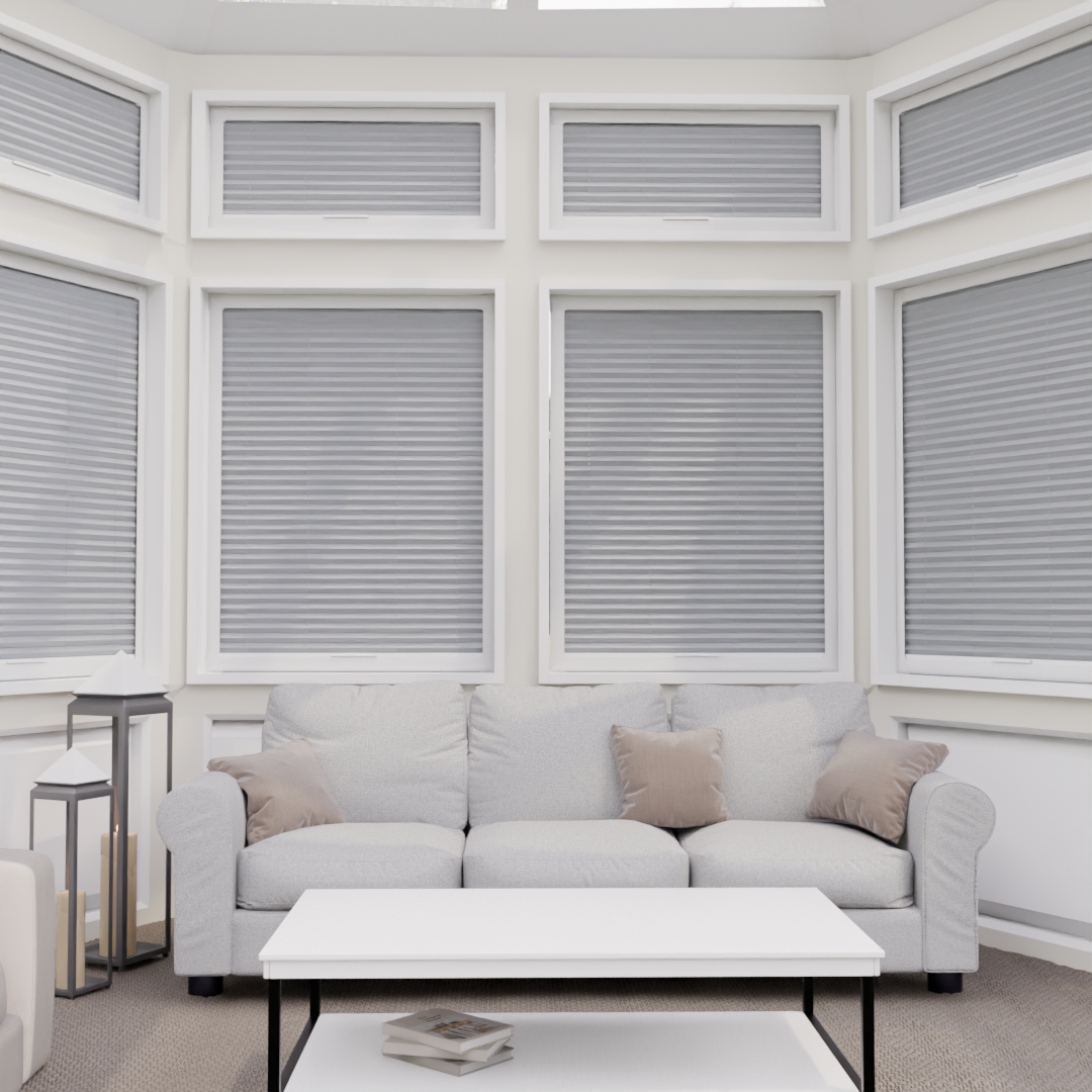 Perfect Fit No Drill Pleated Ash