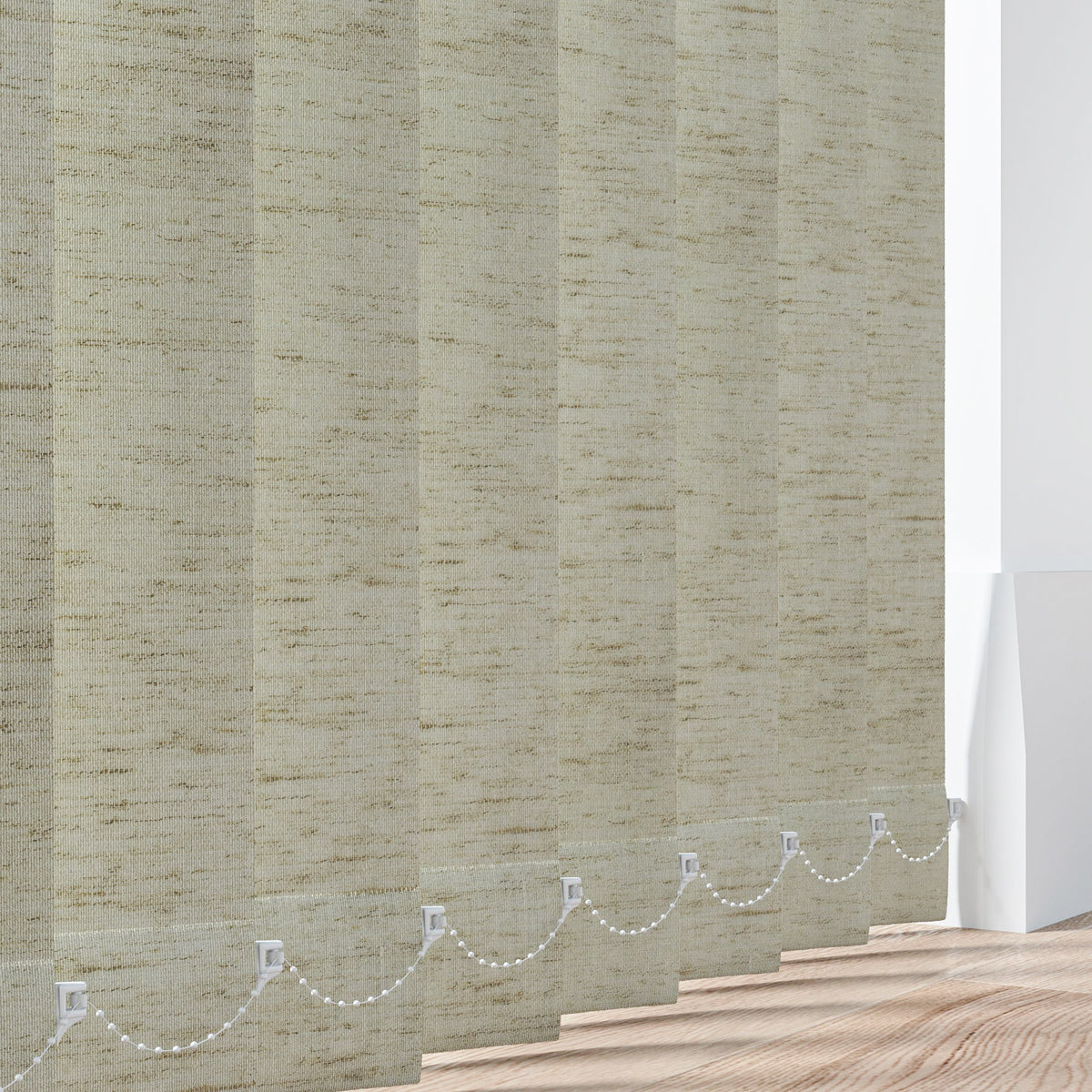 Alabama Linen Vertical Replacement Blind Slat