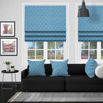 EB Alhambra Aqua Roman Blind