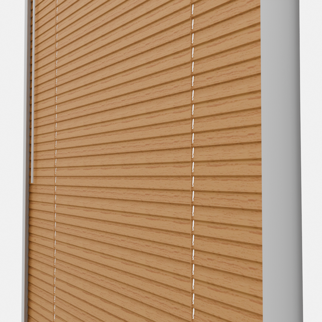 Perfect Fit No Drill Metal Blind - American Elm - 25mm