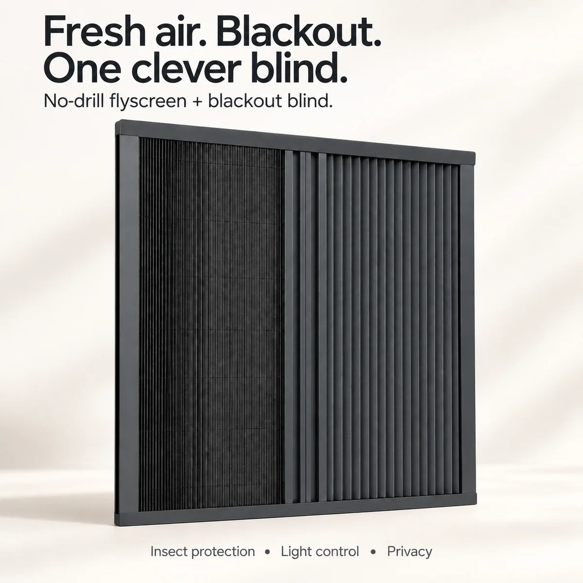 No Drill Perfect-Fit Fly Screen