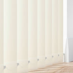 Aqualush Cream Vertical Blind Slat