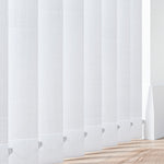 Aqualush White Vertical Blind Slat