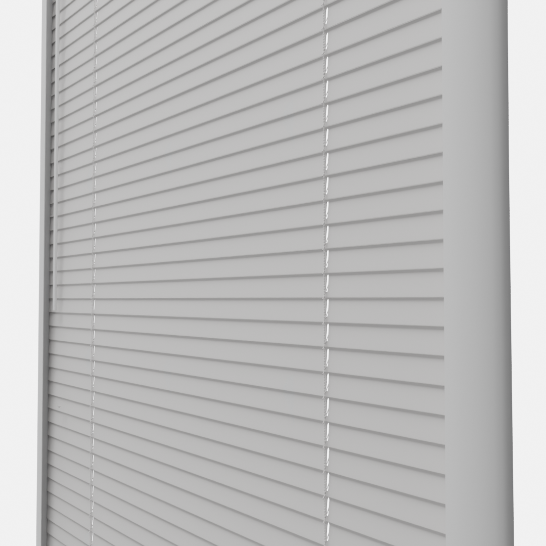 Perfect Fit No Drill Metal Blind - Ash - 25mm