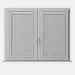 Perfect Fit No Drill Metal Blind - Ash - 25mm