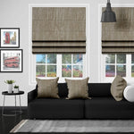 EB Bali Taupe Roman Blind