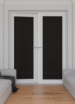 Perfect Fit No Drill Metal Blind - Barely Black - 25mm
