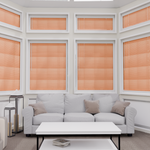 Perfect Fit No Drill Metal Blind - Brushed Copper - 25mm
